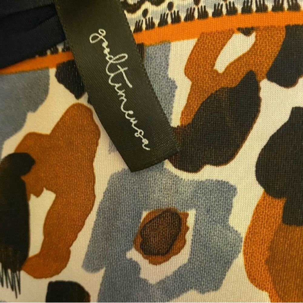 Yellow & Black Chain and Leopard-Print Long Sleeve Maxi Dress - Size XL - NWOT - Picture 6 of 6